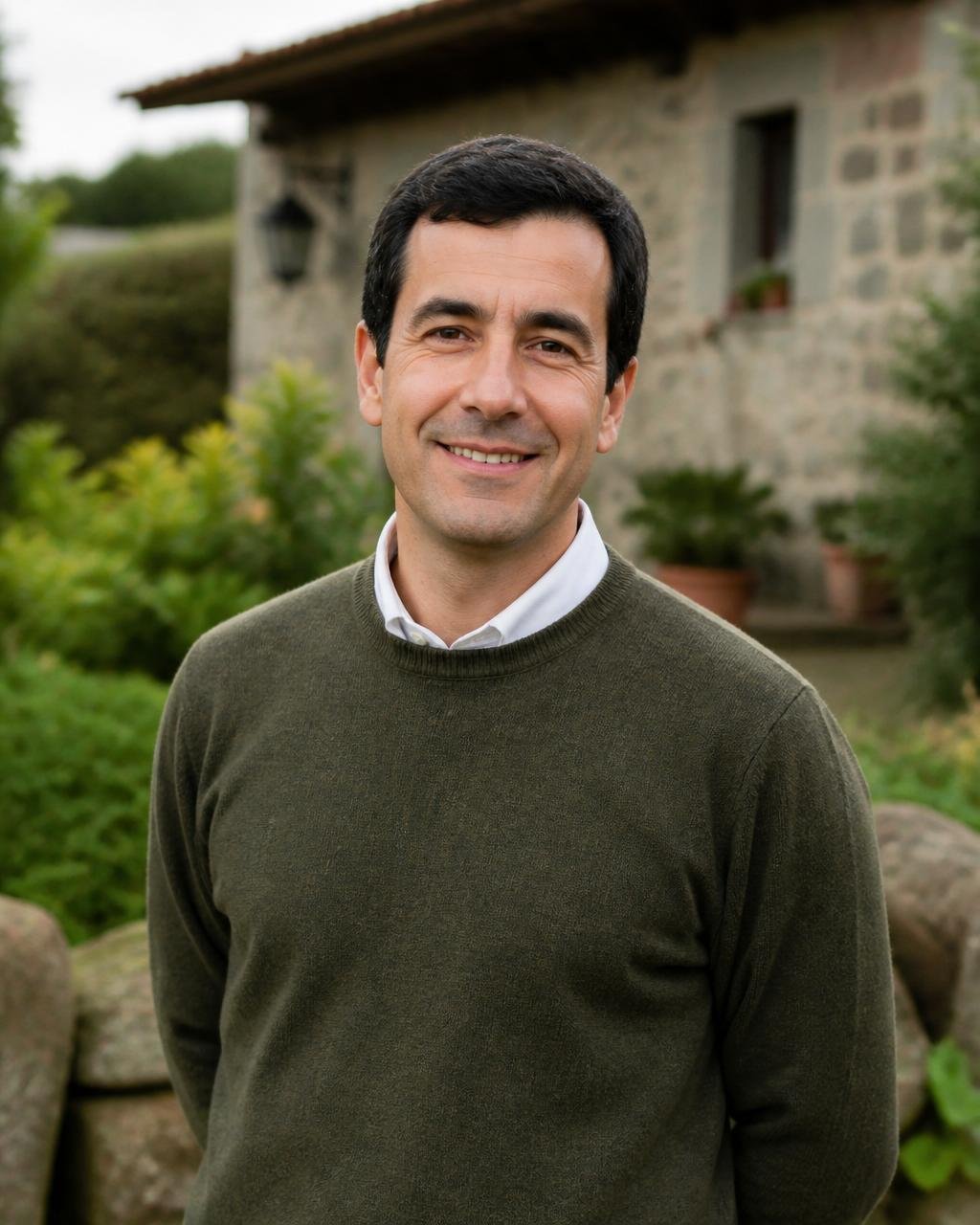Ángel Villarreal, propietario del servicio de cuidado de casas en Galicia
